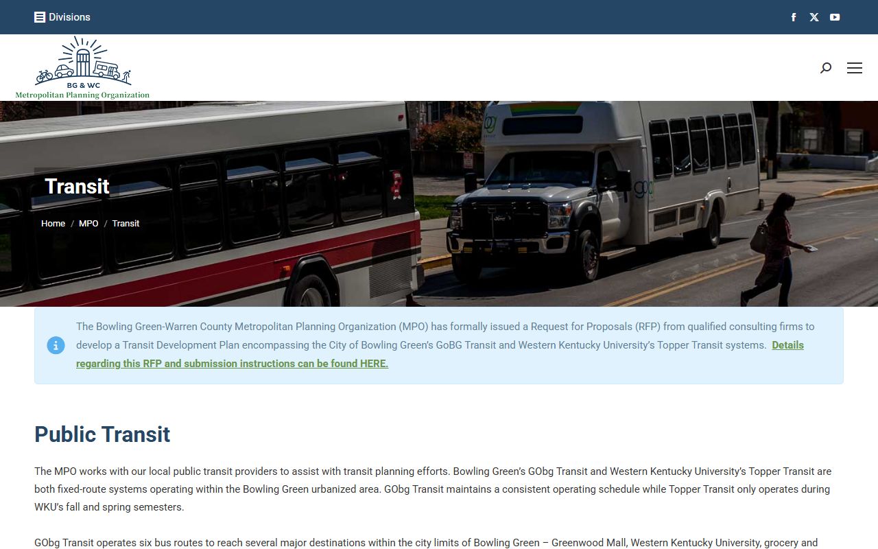 Warren County Circuit Court GoBG transit planning information