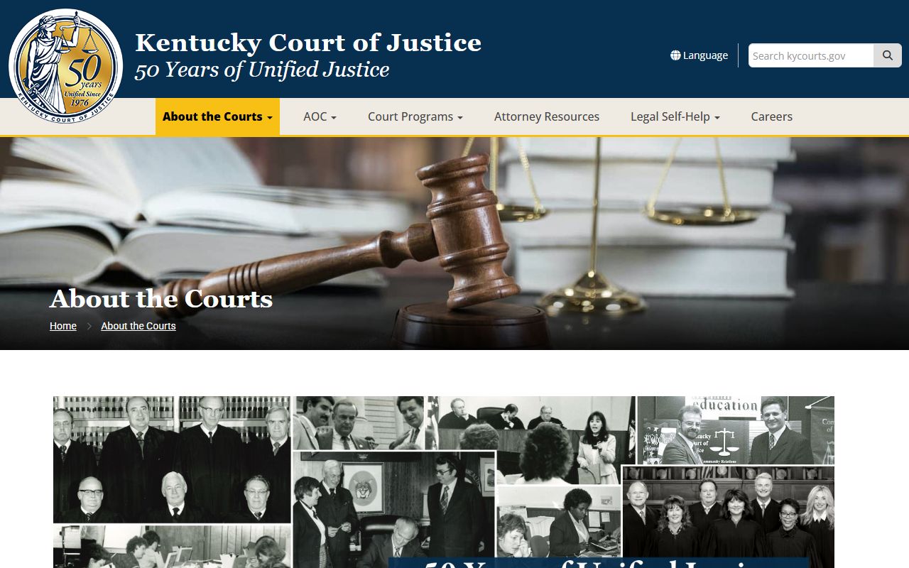 Warren County court records in the Kentucky court system overview